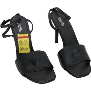 Michael Kors Black Strappy Heel Sandals for Women Dressy Open Toe US 8M